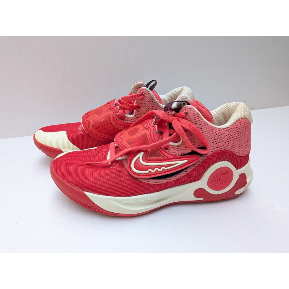 Nike KD Trey 5 X Red Ember Glow Coconut Mens sz 7.5 Basketball 601 Shoes